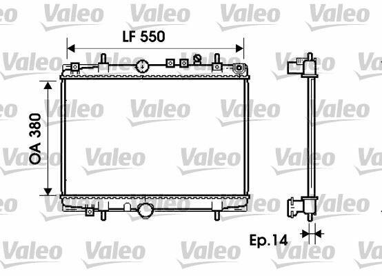 RADYATÖR PSA C5/406 HDİ