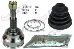 AKS KAFASI DIŞ ÖN VECTRA A 1.8 88-95 33x25x52 170mm