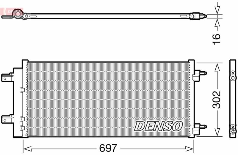 CONDENSER. AİR CONDİTİONİNG OPEL ASTRA K 15-