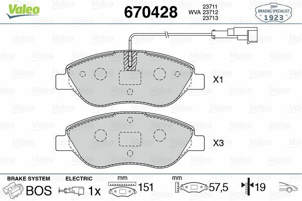 ÖN FREN BALATASI FİŞLİ FIAT BRAVO II 08 14 EGEA HB 15 ALFA ROMEO MITO 08 15 LANCIA DELTA III 08 14 1.3D MTJ 1.4TB 1.6D MTJ 1.9D MTJ 2.0D MTJ BÜYÜK TİP