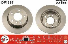 FREN DISKI ARKA BMW E36 91 98 E46 97 05