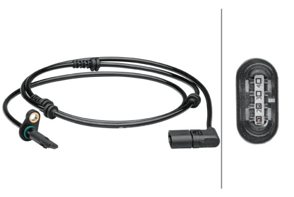 ABS SENSORU ON SAG MERCEDES C-CLASS W205 S205 C205 A205