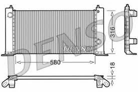 RADİATOR. ENGİNE COOLİNG FIAT STILO 01-08