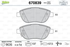 ÖN BALATA CORSA D BÜYÜK TİP 1.3 CDTI 07/06 FIAT 500 0.9 12 1.4 1.3D 12 1.6D12