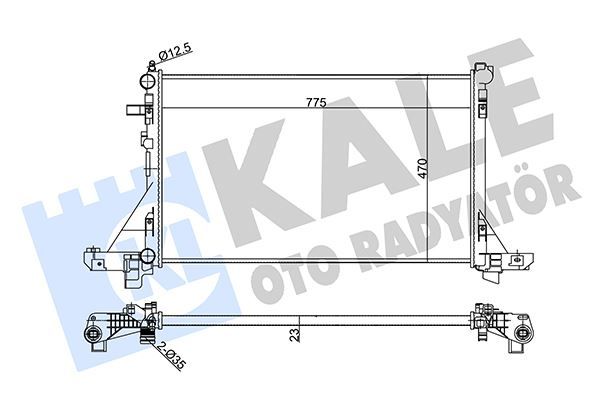 RADYATÖR MASTER III-MOVANO B-NV400 2.3CDTI 10-