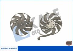 FAN MOTORU DAVLUMBAZLI SAĞ VW TRANSPORTER T5 03-09 1.9TDI-2.0-2.5TDI-3.2 V6 350W-295mm