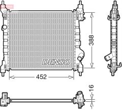 RADİATOR. ENGİNE COOLİNG CHEVROLET SPARK 10-