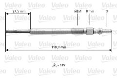 KIZDIRMA BUJİSİ SUZUKI IGNIS.SWIFT.WAGON R 1.3L DDISOPEL AGILA.ASTRA H.COMB