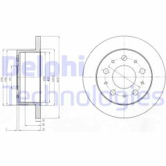 ARKA FREN DISKI FIAT DUCATO 06 BOXER 06 JUMPER 06 2.0 HDI 2.2HDI-3.0HDI 280x16x5DL