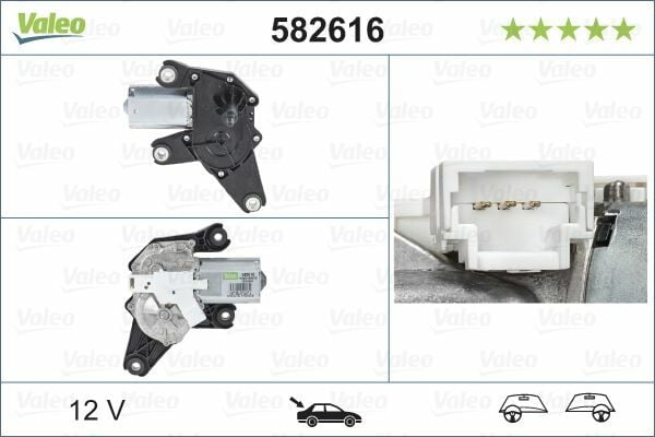 SİLECEK MOTORU ARKA RENAULT MODUS-TWINGO II-CLIO III
