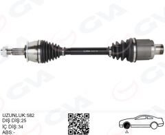 KOMPLE AKS ÖN SAĞ OPEL MOKKA 1.4 A-T-1.6 CDTI A-T/M-T 12- -CHEVROLET TRAX 1.4 A-T 12-14