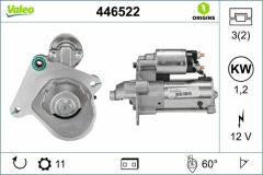 MARS MOTORU 12V FORD C MAX-FOCUS-GRAND-TOURNEO-TRANSİT/MAZDA 3-5/VOLVO C30-S40-S80-V50-V70 1.6 TDCI