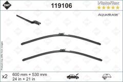 SILECEK SUPURGESI TAKIMI 600mm / 530mm MERCEDES E-CLASS C238 A238 17 ISITMALI SWF