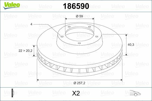 ÖN FREN AYNASI DOBLO-LINEA-FIORINO-BIPPER-NEMO-LINEA-500-BRAVO-MITO-IDEA 15JNT 257.5x22x4DLxHAVALI