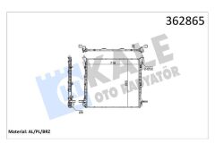 SU RADYATÖRÜ VOLKSWAGEN CRAFTER 50 SY SZ 2.0TDI 18 GRAND CALIFORNIA - MAN TGE 2.0TDI 18 BRAZING 718X665X22