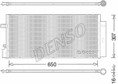 CONDENSER. AİR CONDİTİONİNG CHEVROLET AVEO T300 11-