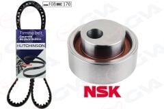 EKSANTRİK GERGİ KİTİ 108x170 P106-206-306-307-405-PARTNER-BERLINGO-XSARA-SAXO 1.4 TU3JP K015175XS