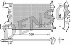 RADYATÖR OTOMATİK ASTRA J-ZAFIRA TOURER C-CRUZE 1.4-1.6 AL/PL/BRZ 580x398x16