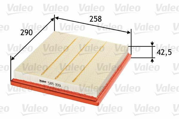 HAVA FILTRESI INSIGNIA A 1.6 1.8 A16XER B16XER A18XER B18XER 09 17 MALIBU 2.0-2.4 SAAB 9-5 2.0