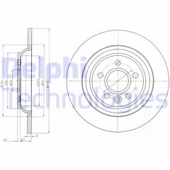 ARKA FREN AYNASI VOLVO S60 II-10 V60 10 V70 08 XC70 07 S80 10 302x5DL