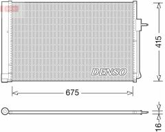 CONDENSER. AİR CONDİTİONİNG CHEVROLET VOLT 11-