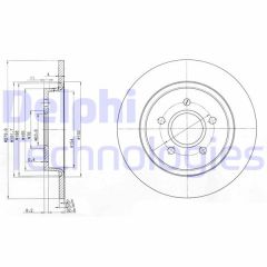 ARKA FREN DISKI AYNA FOCUS II04 11 C-MAX 07 09 VOLVO V50 04 12 C30 06 12 C70 II 05 13 S40 II 04 12 17 JANT - 16 JANT DÜZ 280mm 5 BİJON