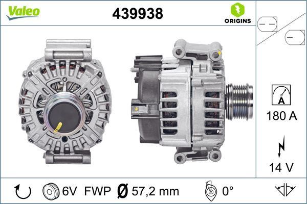 ALTERNATÖR VW GROUP 06H903018EX