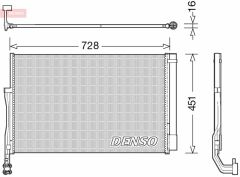 CONDENSER. AİR CONDİTİONİNG VW TOUAREG 7P 10-18