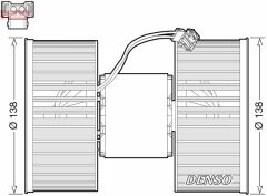 CABİN BLOWER BMW X3 E83 04-11