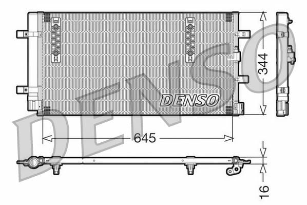 CONDENSER. AİR CONDİTİONİNG AUDI A4 8K. B8 07-15