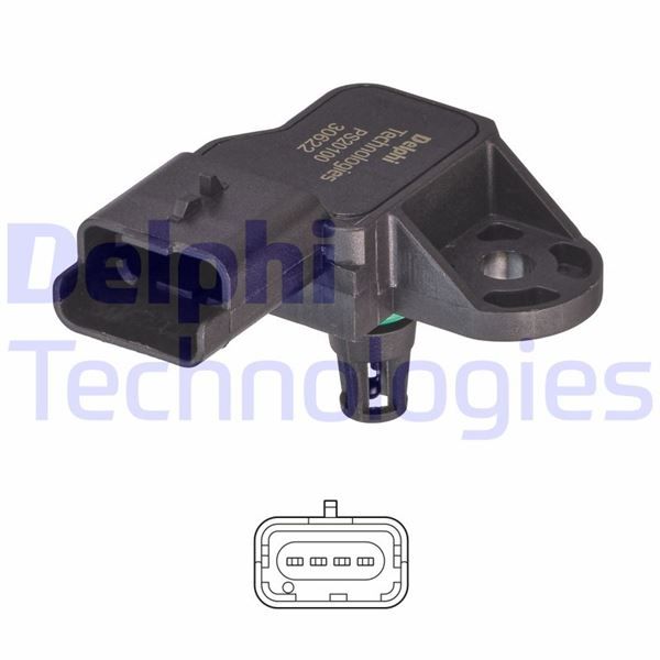 MAP SENSÖRÜ CITROEN C3-C3 PICASSO-C4 GRAND PICASSO-C4 PICASSO-DS3-PEUGEOT 207-207 CC-207 SW-3008-308 -308 CC-308 SW-5008-PARTNER-PARTNER TEPEE 02/2007