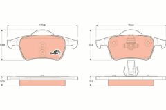 ARKA BALATA VOLVO S60 2000-2010 S80 1998-2006 V70 97-07 XC70 97-07 S70 97-00