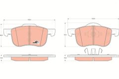 ÖN BALATA VOLVO S60 00-10 S80 98-06 V70 97-07 XC70 00-07 S70 97-00