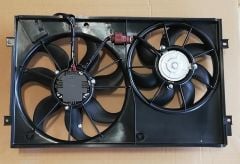 RADİATOR FAN GOLF 5 / JETTA / PASSAT / CADDY ÇİFTLİ DAVLUMBAZLI ÇİFT FANLI
