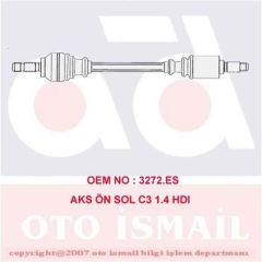 x AKS ÖN SOL C3 1.4 HDI 02 55KW 17-0708