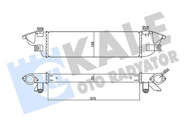 INTERCOOLER MITSUBISHI L200-TRITON AL/PL/BRZ 50 MM