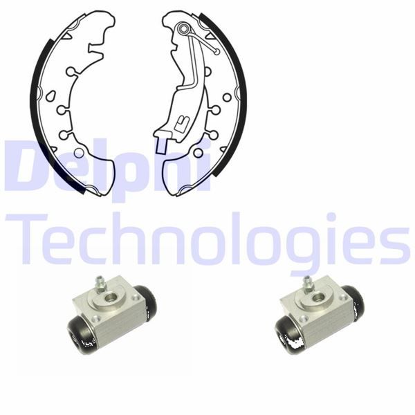 FREN PABUÇ KİTİ ARKA FIAT IDEA / LANCIA MUSA 10/03