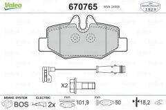FREN BALATASI ARKA MERCEDES VITO W639 03