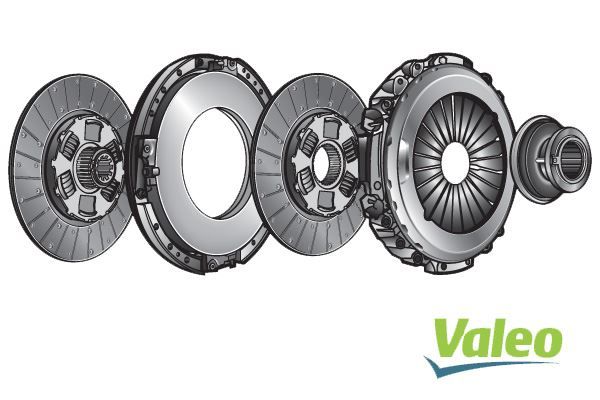 3 LÜ DEBRİYAJ TAKIMI BASKI DİSK RULMAN İKİLİ DİSK 2X400 VOLVO