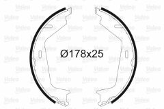 EL FREN PABUÇ BALATA VOLVO S60 01-4.10 S80 98 06 V70 97 00 07 XC70 02 XC90 02 178x25