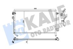 KLİMA KONDENSERİ SUBARU SUBARU FORESTER AL-AL 667X389X16