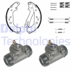 FREN PABUÇ KİTİ ARKA FIAT IDEA. LANCIA MUSA 01/04