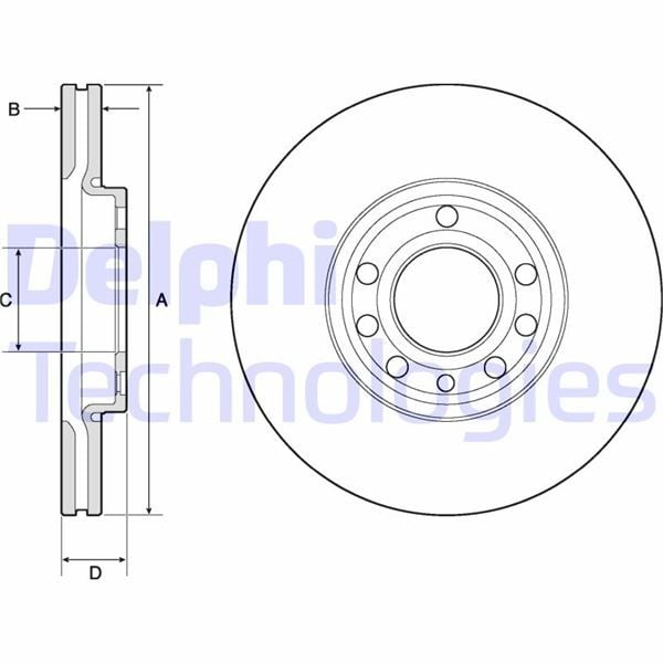 ÖN FREN AYNASI VECTRA C 02 SIGNUM 03 SAAB 9.3 02 CROMA 05 285x25x5DLxHAVALI 46844071-51819733