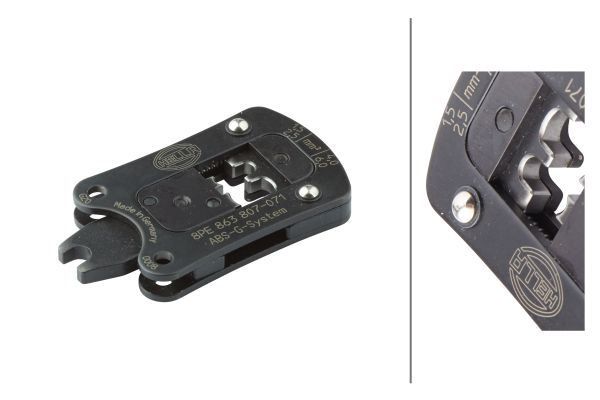 KRİMP PENSESİ EKİ SİYAH METAL TOOL HEAD ABS-G