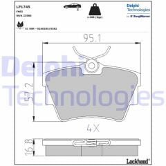 ARKA FREN BALATASI RENAULT TRAFIC II 06 TRAFIC III 15 OPEL VIVARO A 06 VIVARO B 15