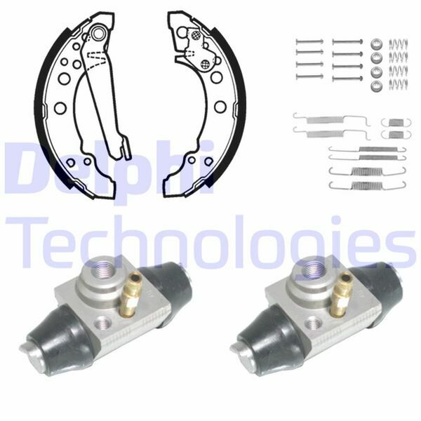 FREN PABUÇ KİTİ ARKA VW POLO 10/94 10/01