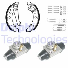 FREN PABUÇ KİTİ ARKA VW POLO 10/94 10/01