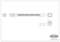 FREN HORTUMU ARKA MERCEDES W205 S205 C205 A205 W213 C238 C253 C257 N290