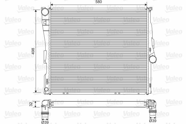 MOTOR SU RADYATORU BMW N47 N46 M54 M57 E83
