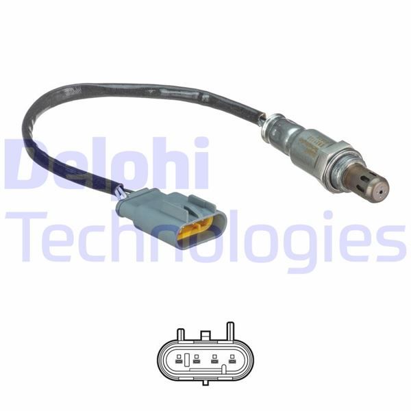 Ön OKSİJEN SENSÖRÜ ALFA-CHRYSLER-FIAT-LANCIAALFA ROMEO Mito-CHRYSLER Ypsilon-FIAT Grande Punto.Grand